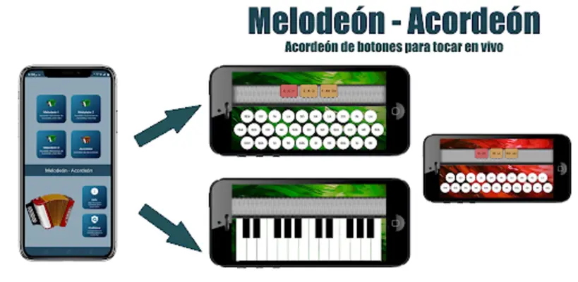 Acordeon Melodeon android App screenshot 5